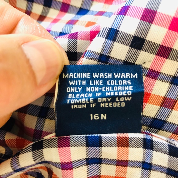 Faconnable Club Multicolor Check Casual Shirt L - Picture 8 of 8